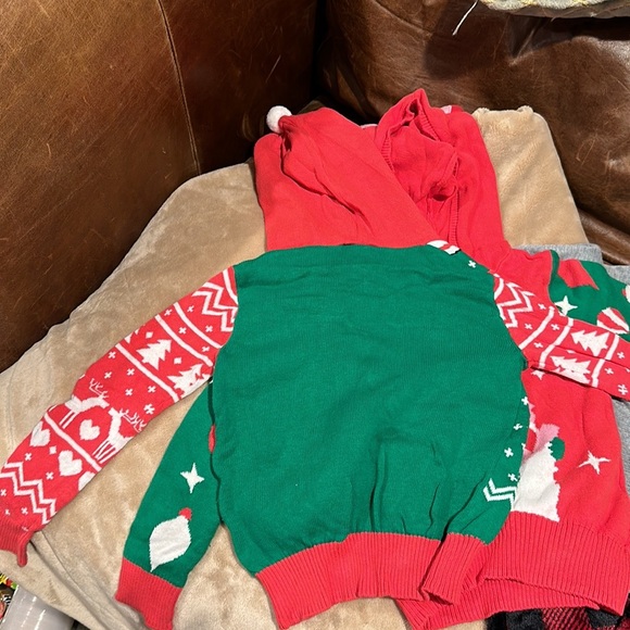 Holiday Christmas 🎄 Clothing. Bundle of 2 Sweaters and pajamas - Picture 14 of 17